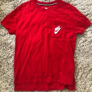 Red Nike T-shirt